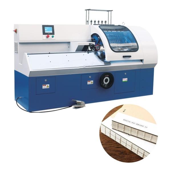 Máquina de costura automática de livros de texto livros de anotações máquina de costura de roscas
