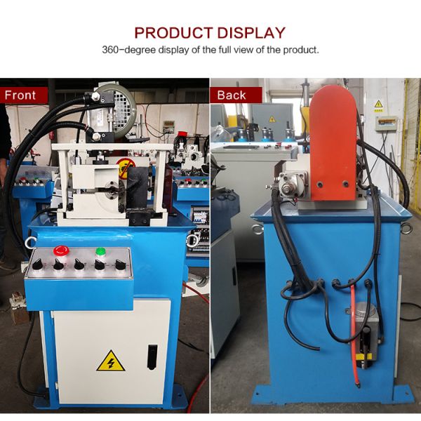 Cedar High Speed 60AC Automatic bar Chamfering Machine Efficient Chamfering Machine