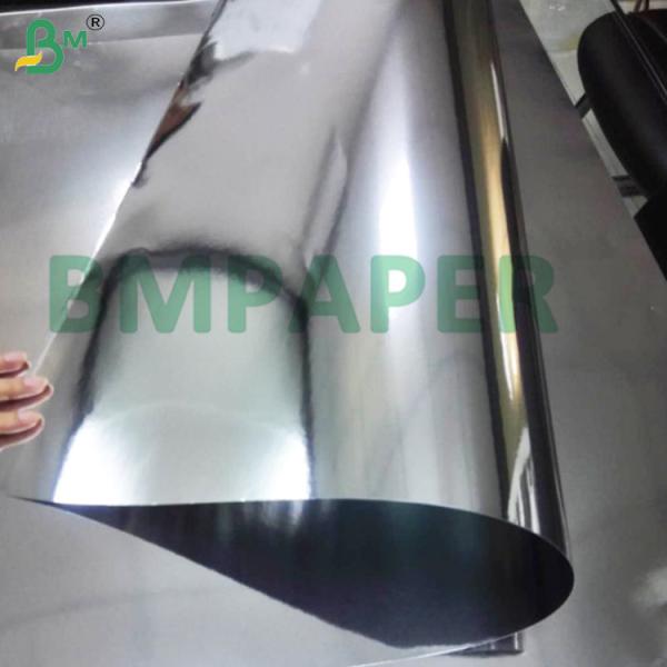 14pt 16pt Silver Paperboard 1 Side Gloss Silver White Back for Packaging