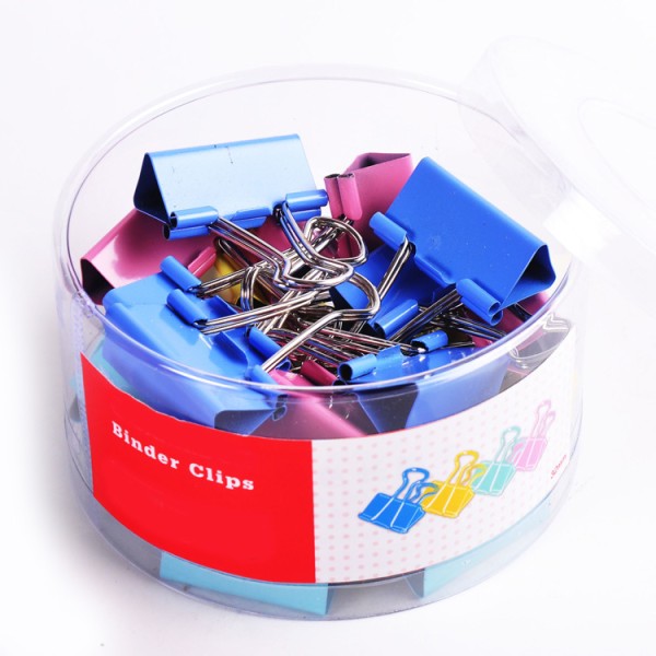 25mm good quality multicolor metal binder clips