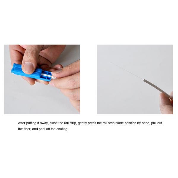 FTTH Fiber Optic Cable Fixed Length Stripping Device FTTH Drop Cable Stripper