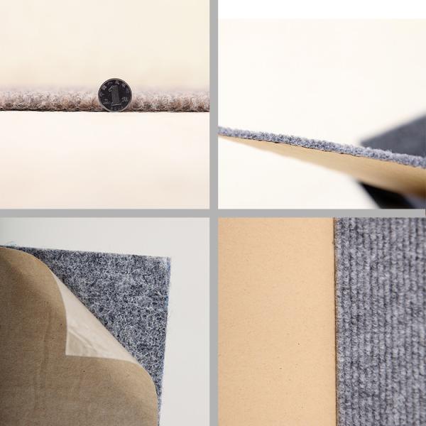 Self-Adhesive Carpet Tiles Super September Promotion 30cmx30cm/ 46cmx46xcm 500g/sqm