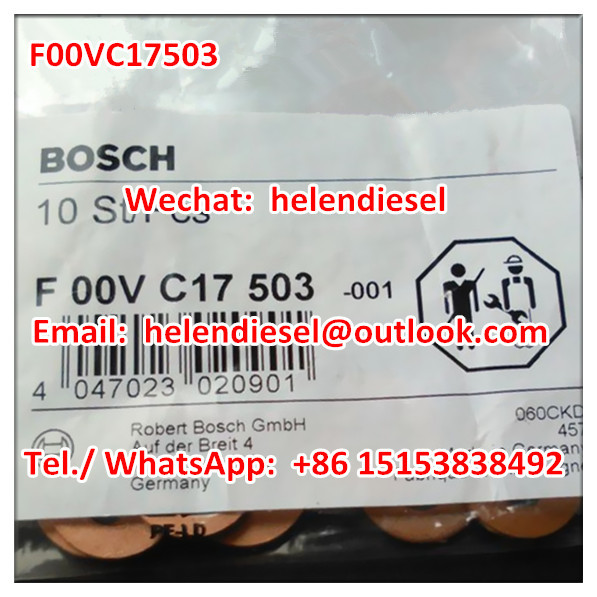 Genuine  Injector Seal Ring F00VC17503 , F 00V C17 503 , BMW	13532247156,MERCEDES-BENZ	6010171360/6110170060,