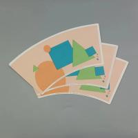 Impotente para uso alimentar Single Face Corrugated Paper Roll PE Coated Cup Stock 160-320GSM