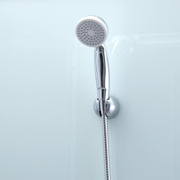 Fashion Pivot Door, Corner Shower Stalls , Square Shower Cabin with Grey acrylic tray