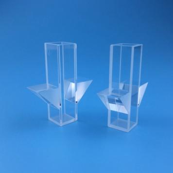 ラボのための四角光学クォーツガラスキューベット ±0.03mm 許容度