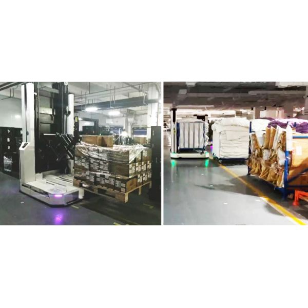 VFR,VNA Fork-Type AMR,Very Narrow Aisle Fork-Type Autonomous Mobile Robot,Warehouse Automation And Logistics Industry Automatically Organize And Stack Pallets Handling Robot