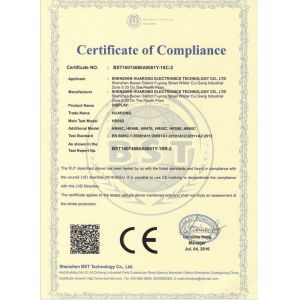 Shenzhen Huarong Electronic Technology Co.,ltd Certifications