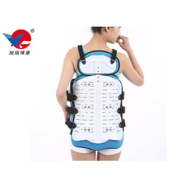 Flannel And PVC Thoracic Lumbar Sacral Orthosis Brace For Lower Back Pain Treatment