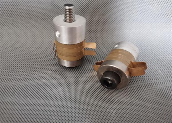 Column Type 40Khz Ultrasonic Transducer 500w With PZT8 Ceramics