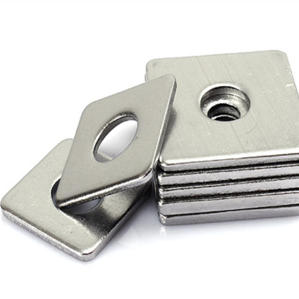 Large Diameter Stainless Steel Washers Zinc Plated High Precison Hardware Fastener