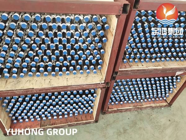 Tubo de aleta extruido ASTM A179 para enfriador de aire