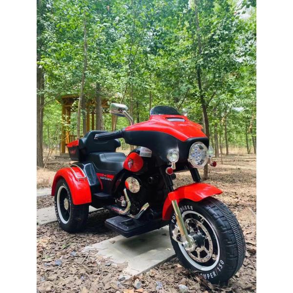Remote Control Exquisite Kids Electric Motorcycle 3 Wheel 6-12km/H Speed