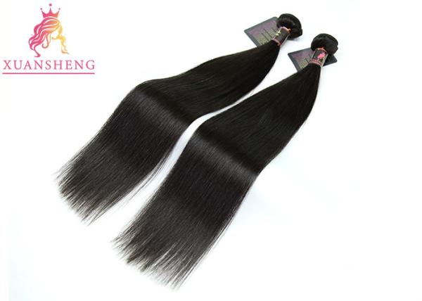 Unprocessed Straight Hair Bundles No Shedding And No Tangle 100g / 105g