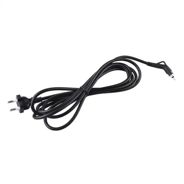 2 pin Korea KC plug swivel cord for hair straightener 360 degree swivel ac extension power cord leads  hair straightener