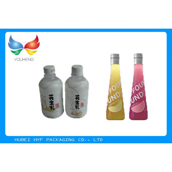 Vidrio biodegradable de la transparencia de la película de encogimiento de PETG alto para la bebida en botella con el grueso 30mic a 50mic