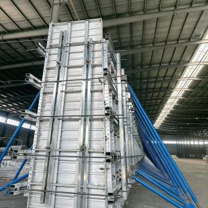 Reusable Aluminum Formwork System Modular Metal Formwork System For Tunnel And Bridge