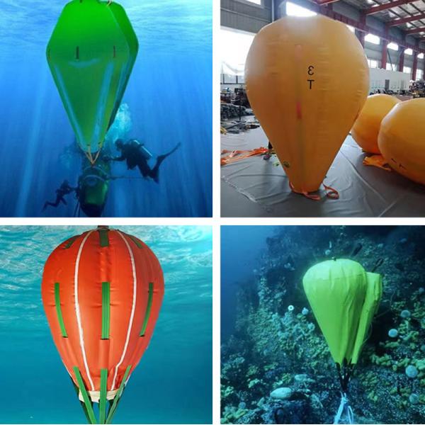 Sacs à ballons sous-marins de 50 t Tissu résistant aux UV résistant aux ponctions résistant à l'abrasion