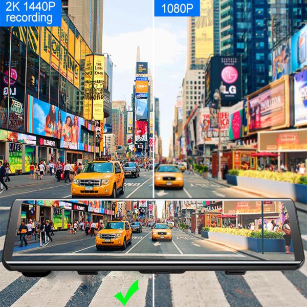 OEM ODM Voltage 12V 24V 2K Full HD 1080P Dual Car DVR GPS Tracking