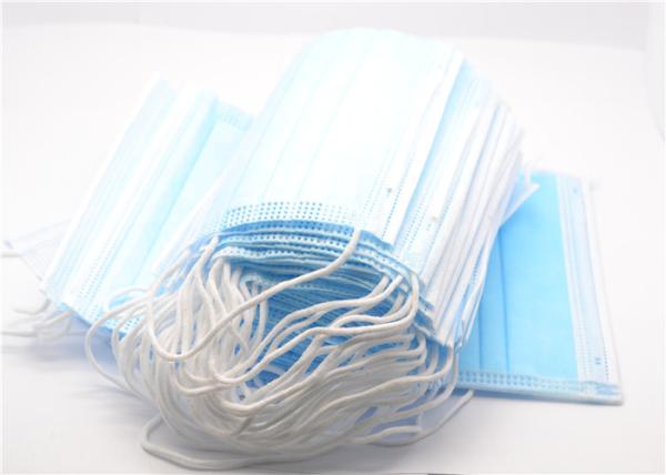 Daily Use Non Woven Disposable Mask , Disposable Mouth Mask Breathable