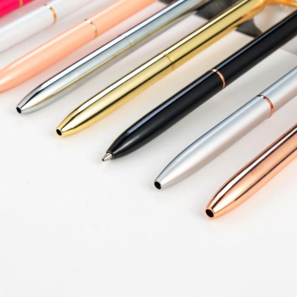 Fashion Polka Dot Twist Metal Ballpoint Pen Shining Big Diamond Spot Ball Pen 1.0mm