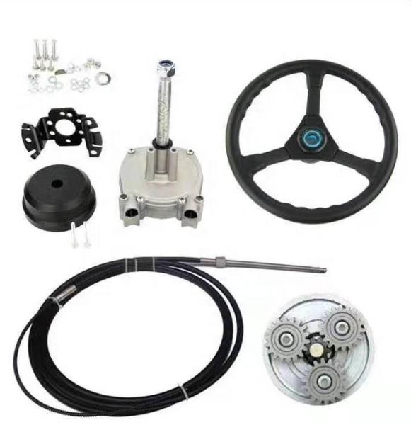 20kg Outboard Engine Steering System , 14ft Outboard Motor Remote Steering System