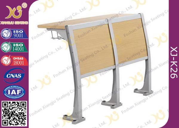 Lecture Hall Seats Attached School Desks And Chair Wooden Folding Furniture