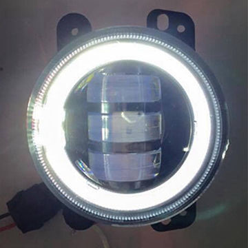 Black aluminum 4 Inch 30W Led Fog Lights DC12-15V  For Trucks Harley Motorcycles Stainless Steel Bracket