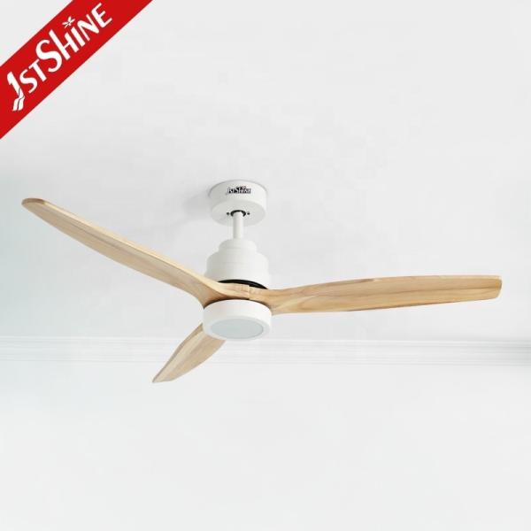 Casa Ventilador de teto com luzes 1stshine 100% cobre arame de enrolamento e dimmer suporte