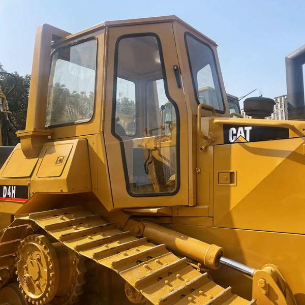 Original Used Caterpillar D4H Bulldozer Good Condition 95kw Rated Power