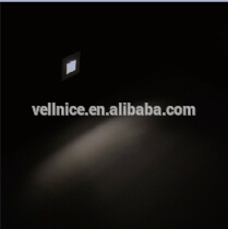 3W Outdoor Recessed LED Step Lights Waterproof IP65 CE RoHs Aluminum Alloy 3000K