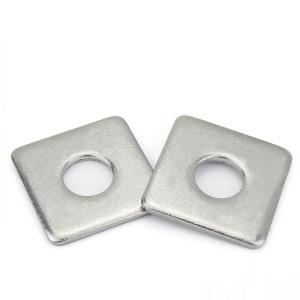 3mm - 48mm Zinc Plated Washers Durable M12 Square Washers High Wear Resistance