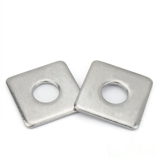 3 mm - 48 mm Les laveuses zincées Durables M12 Les laveuses carrées Haute résistance à l'usure