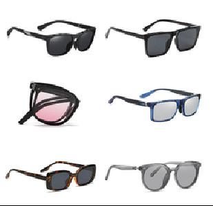 TR90 Custom Made Sunglasses Frame Fashion UV 400 Protection 300 Pcs