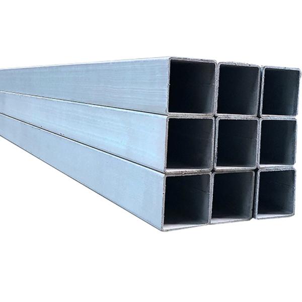 Slightly Oiled 0.8-4mm Weight of Hot Dip Perforated 3/4 100x100x5 GI Square Pipe for Black Mild Carbon MS Iron Tubes