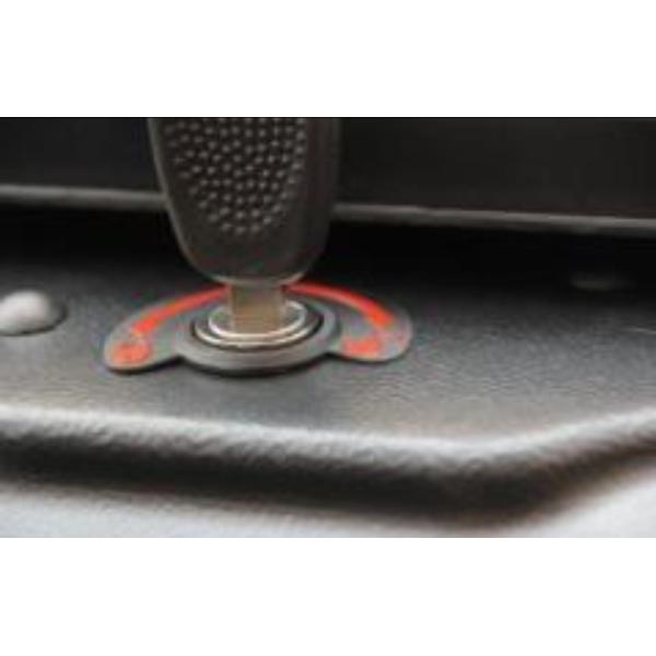 RB500 SUNSING Universal Car Roof Box for Travel Double Side Lock System Quick Clamp Carbon Surface Choose Compatible Car