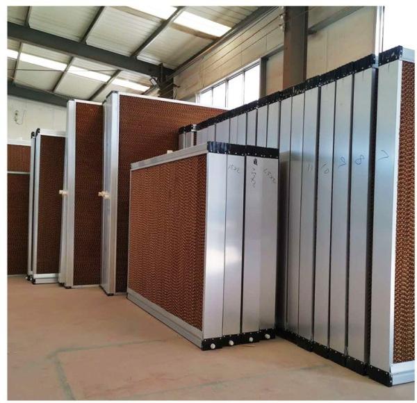 Long Service Life  Washable Evaporative Water Curtain Cooling Pad for Greenhouse and Poultry Farm Temperature Control