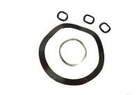 E preto - amortecedor de revestimento do carro de Ring Gasket Curve Shape For do metal