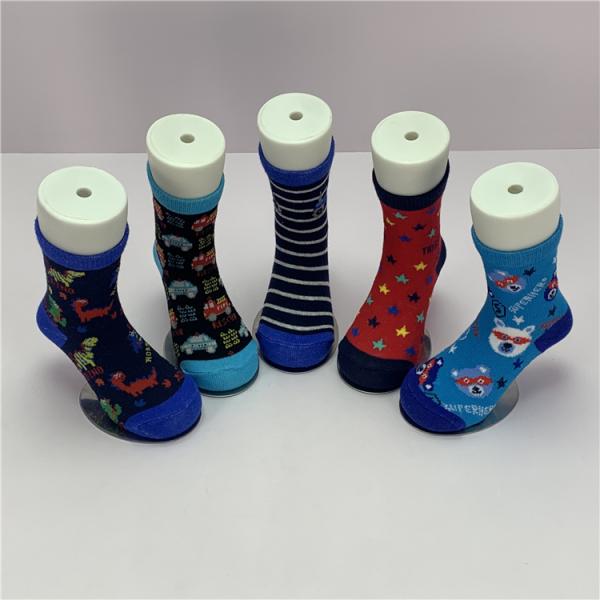 Soft and Comfortable 70%Cotton 28%Polyester 2%Spandex Baby Knit Socks with Cute Design