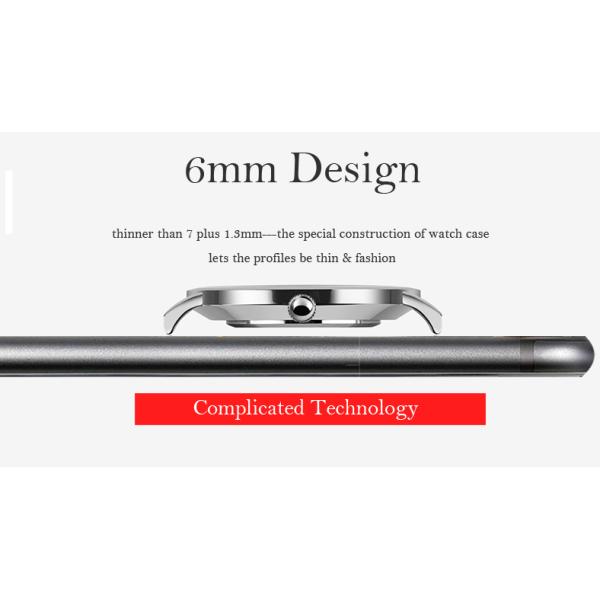 Наручные часы 3ATM нержавеющей стали дозора кварца роскошных людей сделать водостойким