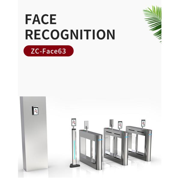 1280*800 Resolution Face Recognition Device Floor Stand Data Security RAM 2G ROM 16G