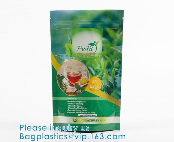 Open Top Mylar Bags, Matte Clear, Zipper Lock Heat Seal Pouch With Tear Notch For Zip Food Storage Lock Packing