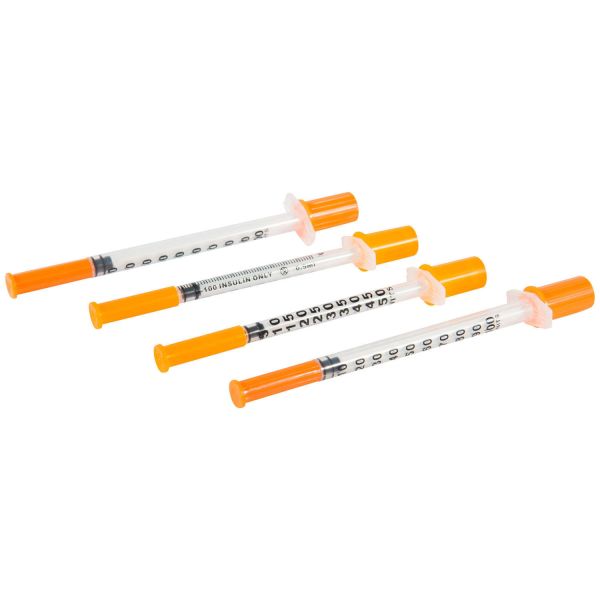 Insulin Syringe 0.3ml Disposable Insulin Syringe with Needle 29G 30G 31G 32G