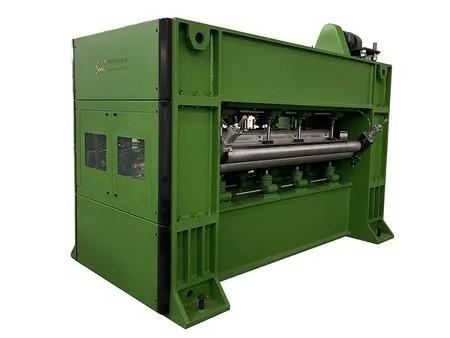 White Double Board Needle Punching Machines 600rpm Non Woven Punching Machine