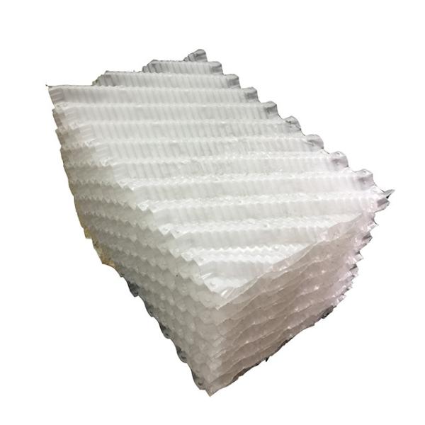 Meios 19mm 30mm da suficiência da torre refrigerando de Brentwood do enchimento do PVC do contracorrente