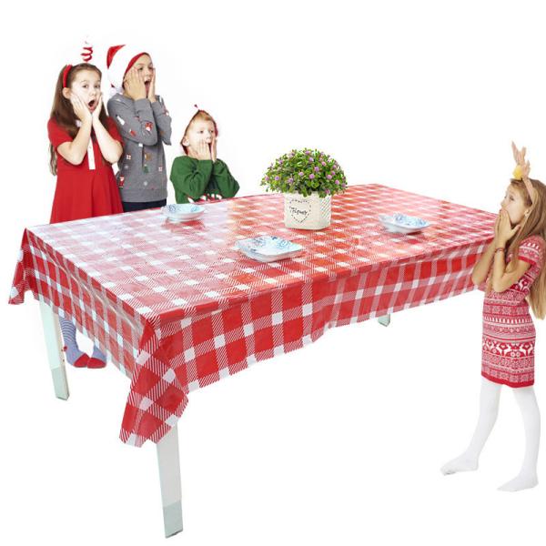 Изготовленное на заказ 54» одежда таблицы LDPE x108 пластиковая устранимая