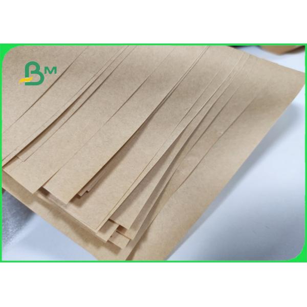 42gsm Virgin Natural Brown Kraft Wrapping Paper For Food Bags