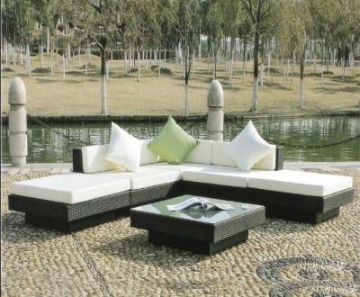 Leisure Aluminium PE Rattan Outdoor Wicker Sofa sets Garden Backyard wicker Patio sofa furniture