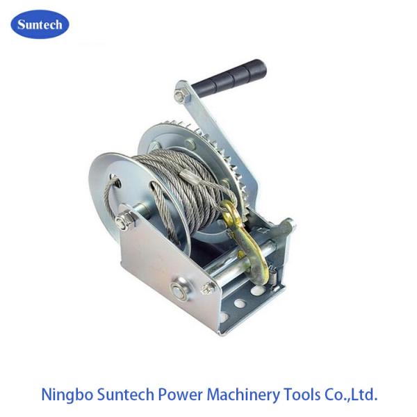 Изготовитель Китая ворота кабеля трейлера шлюпки ручной лебедки 1000 Lb ручной