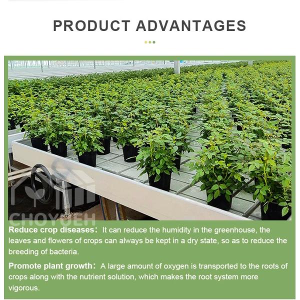 Hydroponic EBB And Flow Tray Grow Table System Agriculture Nursery Planting Flood Table ABSTray Rolling Bench Tray